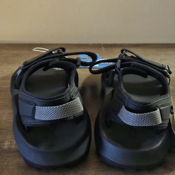 Columbia Mens' Black Sport Sandals - Breathable Open-Toe Comfort - Picture 6 of 9